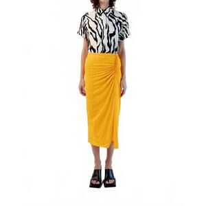 NEW MAISON RABIH KAYROUZ zebra print polo shirt in black/white